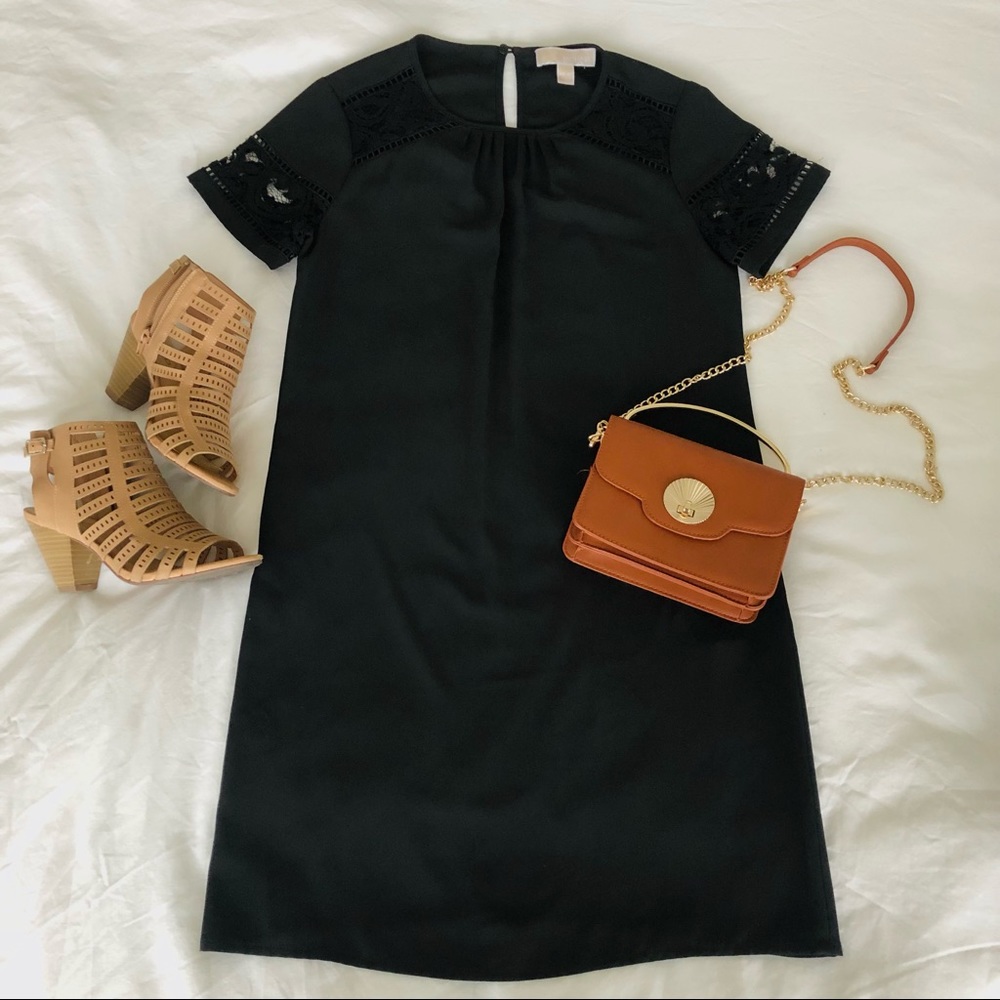 MICHAEL KORS | XS | Little Black Dress with Lace